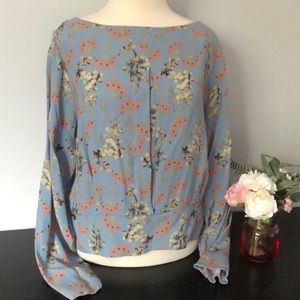 3/4 sleeve summer blouse